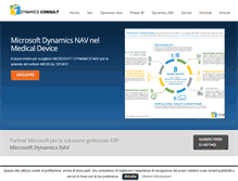 Tablet Screenshot of dynamicsconsult.com